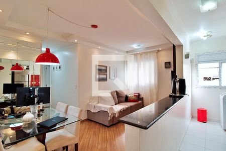 Sala de apartamento para alugar com 2 quartos, 46m² em Jardim Clementino, Taboão da Serra