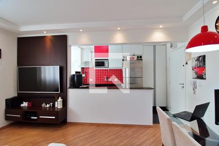 Sala de apartamento para alugar com 2 quartos, 46m² em Jardim Clementino, Taboão da Serra