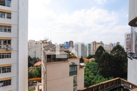 Vista do Quarto de apartamento para alugar com 1 quarto, 50m² em Consolação, São Paulo