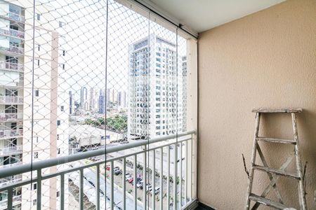 Varanda da Sala de apartamento para alugar com 2 quartos, 73m² em Jardim, Santo André