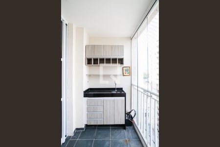 Varanda da Sala de apartamento para alugar com 2 quartos, 73m² em Jardim, Santo André
