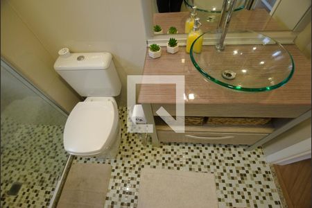 Apartamento à venda com 65m², 2 quartos e 2 vagas Apartamento à venda com 65m², 2 quartos e 2 vagasBanheiro