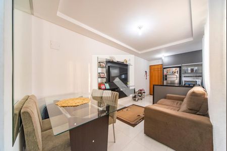 Sala de apartamento à venda com 2 quartos, 100m² em Jardim das Maravilhas, Santo André