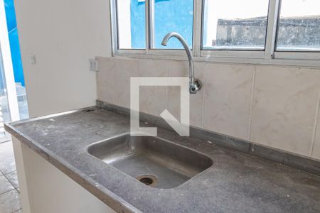 Detalhe da Sala/Cozinha de casa para alugar com 1 quarto, 50m² em Jardim Paulista, Barueri