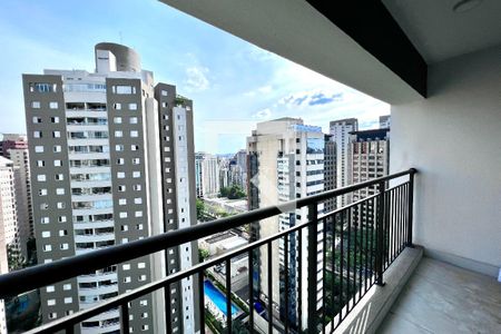 Sacada de kitnet/studio à venda com 1 quarto, 24m² em Indianópolis, São Paulo