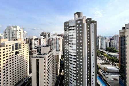 Vista de kitnet/studio à venda com 1 quarto, 24m² em Indianópolis, São Paulo
