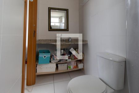 Banheiro da Suíte de apartamento para alugar com 3 quartos, 56m² em Portão, Curitiba