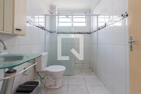 Banheiro de apartamento para alugar com 1 quarto, 50m² em Bela Vista, São Paulo