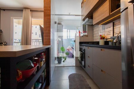 Apartamento à venda com 49m², 2 quartos e 1 vagaCozinha