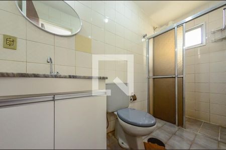 Banheiro da Suíte de apartamento à venda com 1 quarto, 44m² em Botafogo, Campinas