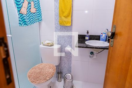 Casa de condomínio à venda com 68m², 2 quartos e 1 vagaBanheiro do Quarto 2