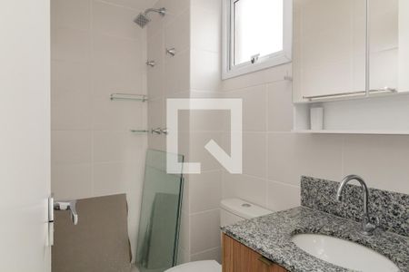 Banheiro de kitnet/studio à venda com 1 quarto, 33m² em Vila Buarque, São Paulo