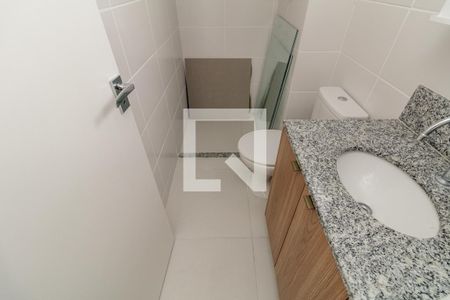 Banheiro de kitnet/studio à venda com 1 quarto, 33m² em Vila Buarque, São Paulo