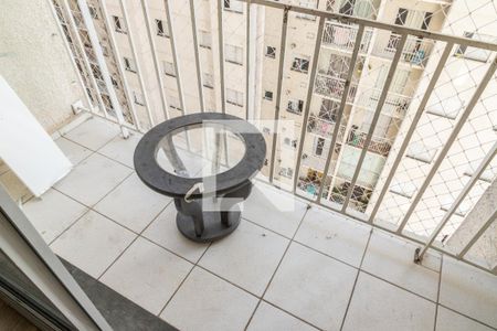 Varanda da Sala de apartamento à venda com 2 quartos, 49m² em Jardim Castelo, São Paulo
