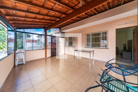 Varanda da Sala de casa à venda com 2 quartos, 135m² em Vila América, Santo André