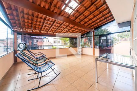 Varanda da Sala de casa à venda com 2 quartos, 135m² em Vila América, Santo André