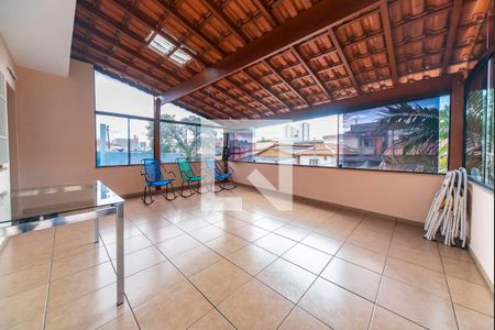 Varanda da Sala de casa à venda com 2 quartos, 135m² em Vila América, Santo André