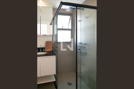 Studio para alugar com 28m², 0 quarto e sem vaga Studio para alugar com 28m², 0 quarto e sem vagaBanheiro