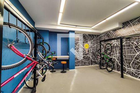 Apartamento à venda com 25m², 1 quarto e sem vaga Apartamento à venda com 25m², 1 quarto e sem vagaÁrea Comum - Bicicletário