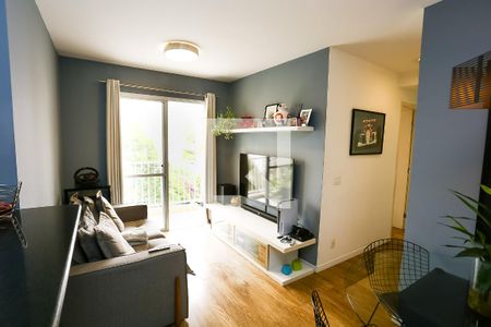 Sala de apartamento à venda com 2 quartos, 48m² em Parque Reboucas, São Paulo