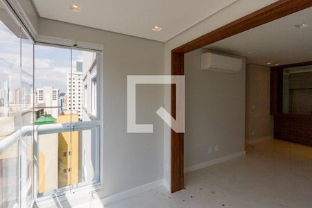 Varanda da Sala de apartamento para alugar com 2 quartos, 61m² em Chácara Santo Antônio (zona Sul), São Paulo