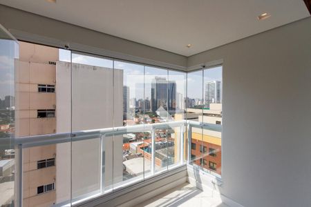Varanda da Sala de apartamento para alugar com 2 quartos, 61m² em Chácara Santo Antônio (zona Sul), São Paulo