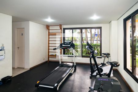 Apartamento para alugar com 48m², 1 quarto e 1 vaga Apartamento para alugar com 48m², 1 quarto e 1 vagaÁrea comum - Academia