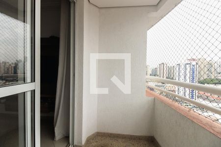 Varanda  de apartamento para alugar com 2 quartos, 67m² em Vila Azevedo, São Paulo