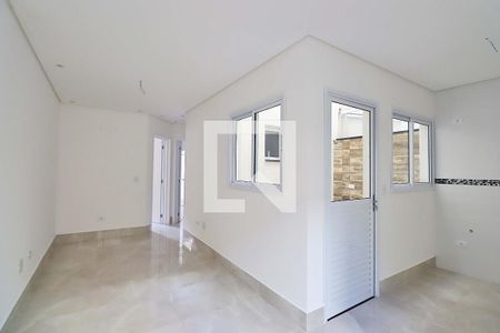 Sala de apartamento à venda com 2 quartos, 43m² em Vila Pires, Santo André
