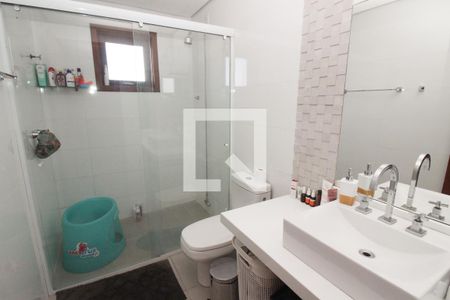 Casa de condomínio à venda com 137m², 3 quartos e 2 vagas Casa de condomínio à venda com 137m², 3 quartos e 2 vagasBanheiro da Suíte