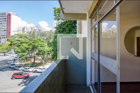 Varanda da Sala de apartamento para alugar com 4 quartos, 160m² em Gutierrez, Belo Horizonte