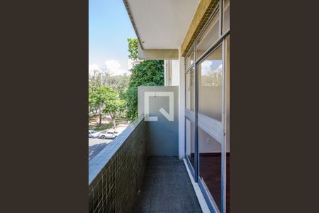 Varanda da Sala de apartamento para alugar com 4 quartos, 160m² em Gutierrez, Belo Horizonte