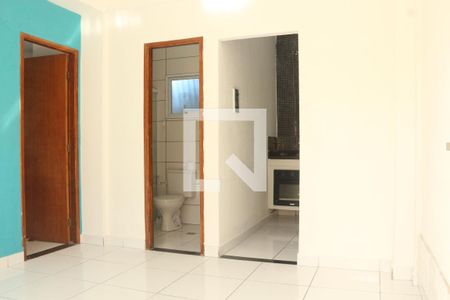 Sala de apartamento para alugar com 1 quarto, 42m² em Esplanada dos Barreiros, São Vicente