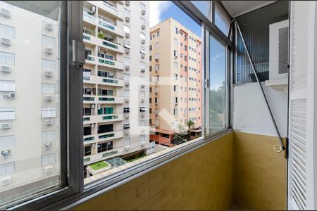 Varanda de apartamento para alugar com 1 quarto, 55m² em Centro, São Vicente