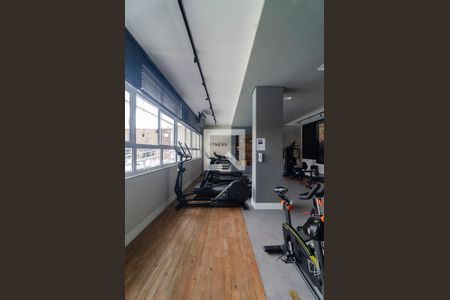 Apartamento para alugar com 35m², 1 quarto e 1 vaga Apartamento para alugar com 35m², 1 quarto e 1 vagaAcademia