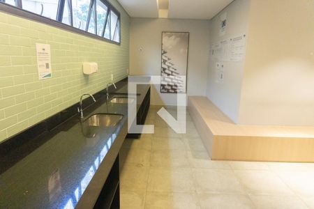 Studio à venda com 42m², 1 quarto e 1 vagaLavanderia