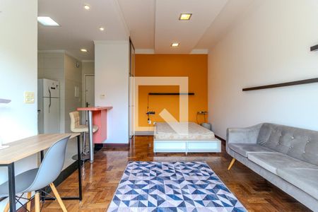 Studio de kitnet/studio para alugar com 1 quarto, 32m² em República, São Paulo