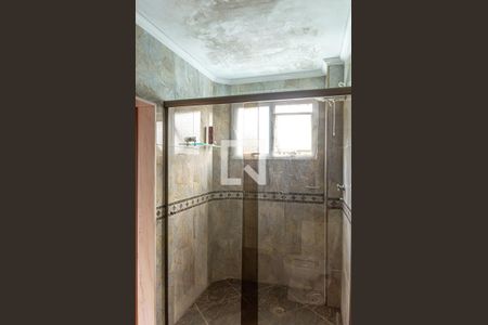 Banheiro da Suíte de apartamento para alugar com 3 quartos, 106m² em Vila Euclides, São Bernardo do Campo