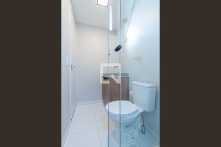 Banheiro de apartamento para alugar com 1 quarto, 30m² em Bela Vista, São Paulo