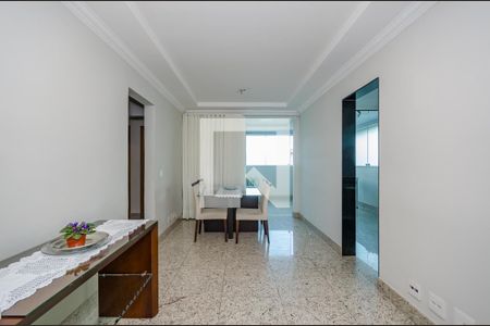 Sala 1 de apartamento à venda com 3 quartos, 108m² em Caiçaras, Belo Horizonte