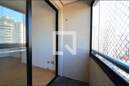 Varanda da Sala de apartamento para alugar com 2 quartos, 56m² em Vila Guarani (z Sul), São Paulo