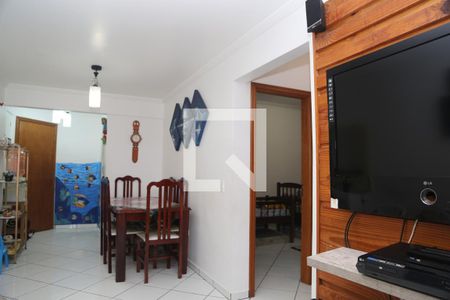 Sala de apartamento para alugar com 2 quartos, 78m² em Vila Caiçara, Praia Grande