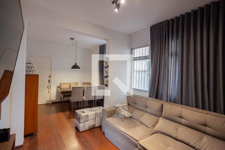 Sala de apartamento para alugar com 3 quartos, 110m² em Buritis, Belo Horizonte