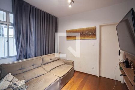 Sala de apartamento para alugar com 3 quartos, 110m² em Buritis, Belo Horizonte