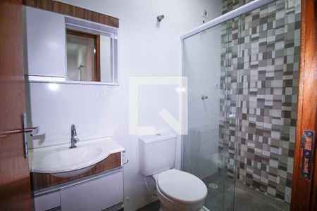 Banheiro de apartamento para alugar com 1 quarto, 46m² em Vila Bela, São Paulo