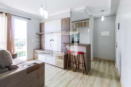 Sala de apartamento para alugar com 2 quartos, 55m² em São Sebastião, Porto Alegre