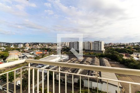 Sacada da sala de apartamento para alugar com 2 quartos, 55m² em São Sebastião, Porto Alegre