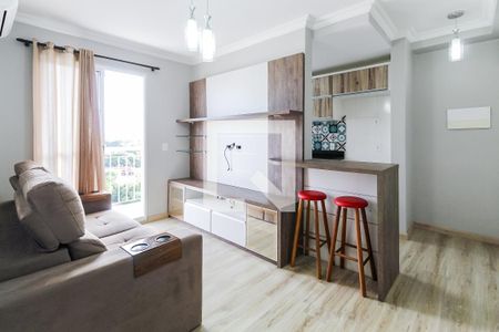 Sala de apartamento para alugar com 2 quartos, 55m² em São Sebastião, Porto Alegre