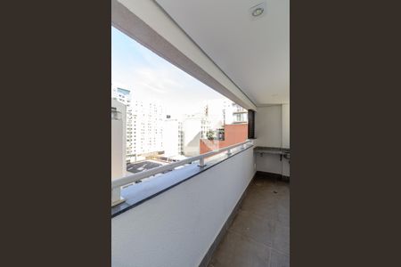 Varanda de apartamento para alugar com 1 quarto, 32m² em Bela Vista, São Paulo