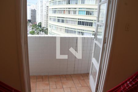 Sala de apartamento para alugar com 1 quarto, 50m² em Centro, São Vicente